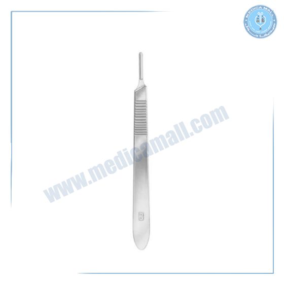 Scalpel Handle, Standard, Solid, No. 3, 12 cm      يد مشرط انجليزيsmith  ضمان عامين مقاس 3 12 سم 