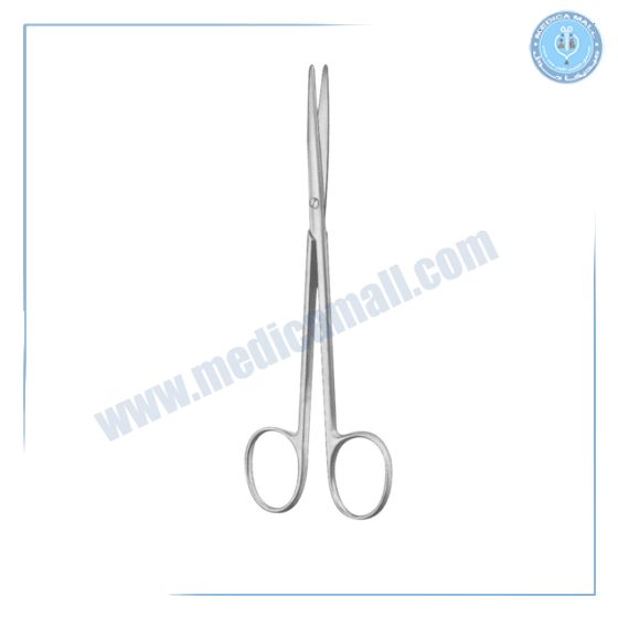 مقص ميتزنبوم فاين سلندر تشريح مستقيم انجليزي smith ضمان عامين 14.5 سم Metzenbaum-Fine Dissecting Scissors, Slender pattern, Straight, 14.5 cm 